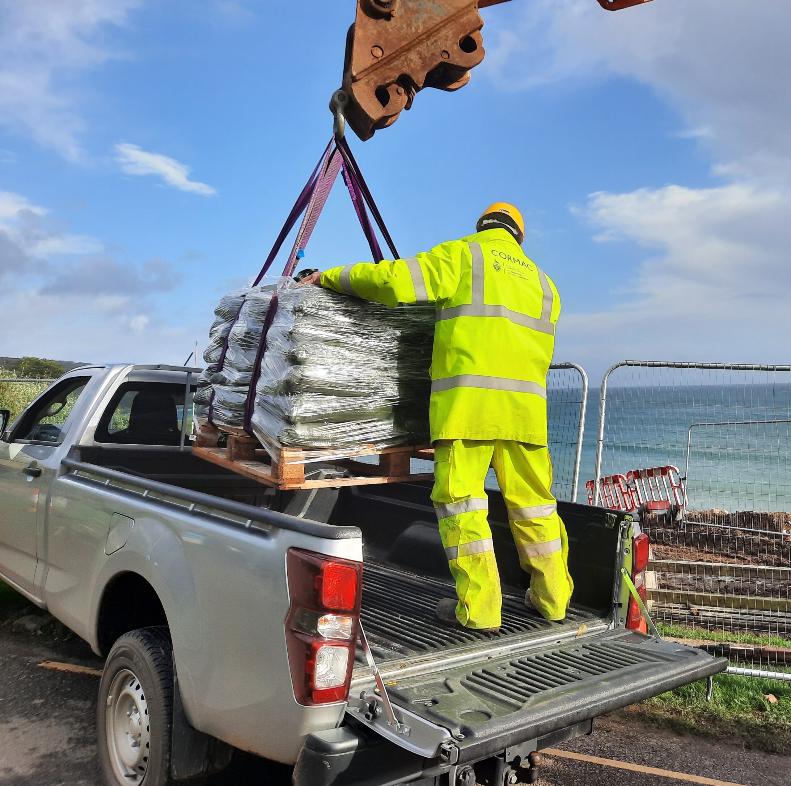 Sandbags for Sea Defence