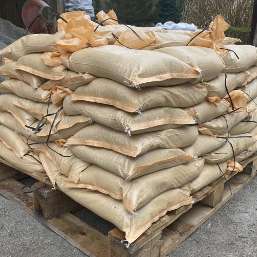 Pre filled standard sandbags